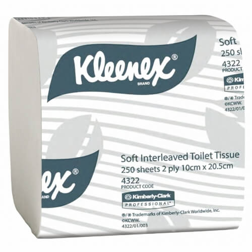 4322 Executive Toilet Tissue Sheets